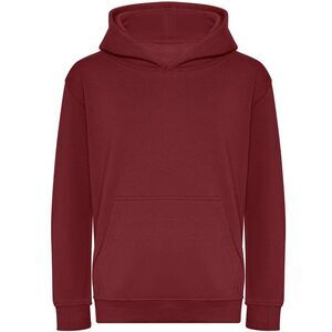 Awdis Childrens/Kids Hoodie / Burgundy